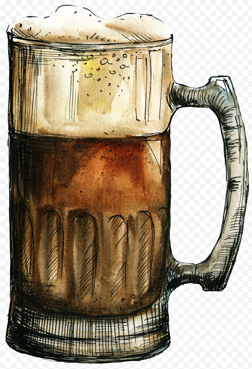 Beer Glassware - Tea Cup - Draft Free PNG