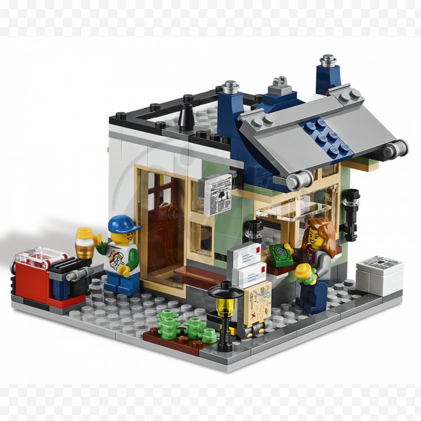 Shop - LEGO 31036 Creator Toy & Grocery Store - Lego Free PNG