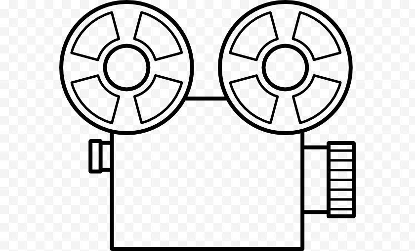 Rectangle Film Cinema Movie Projector Clip Art Free Png