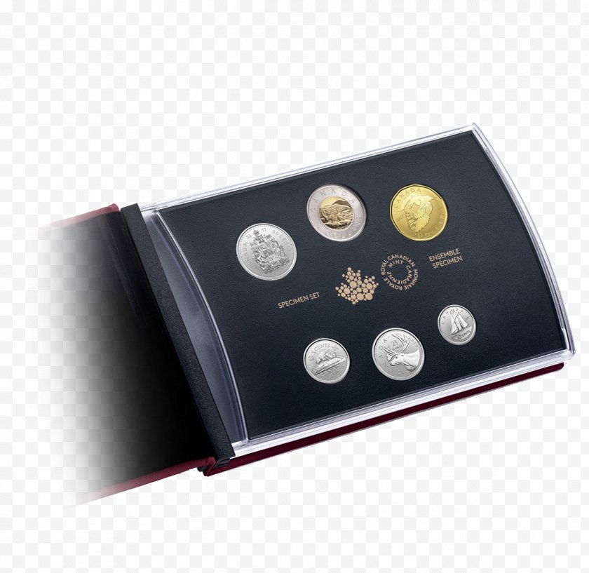 Coin Set - 150th Anniversary Of Canada Royal Canadian Mint - Uncirculated - Specimens Free PNG