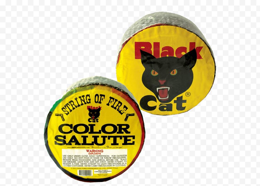 Panther - Black Cat Firecracker Fireworks Salute - Pyro City Maine Store Free PNG