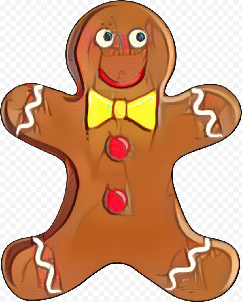 Gingerbread - Man - House - Dessert Cartoon Free PNG