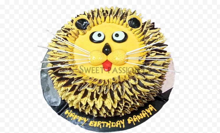 Cake Princess Torte Bakery Birthday Lion Face Free Png