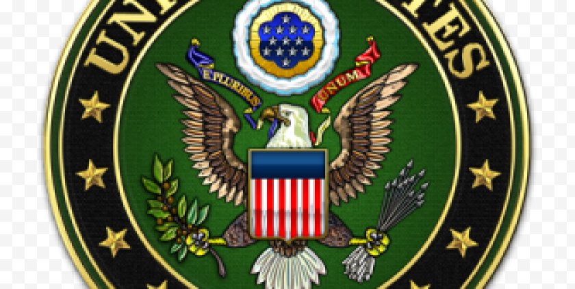 Army - United States Second World War Military - Crest Free PNG