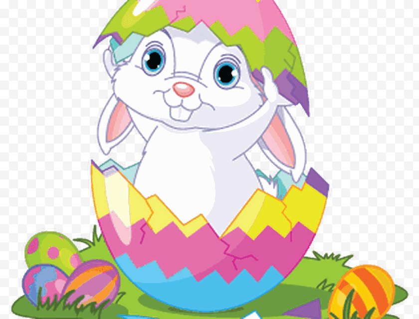 Easter - Bunny Clip Art Happy Easter! Egg - Hunt Free PNG