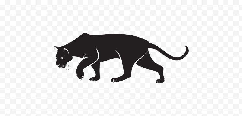 Panther - Mammal - Clip Art - Wildlife Free PNG