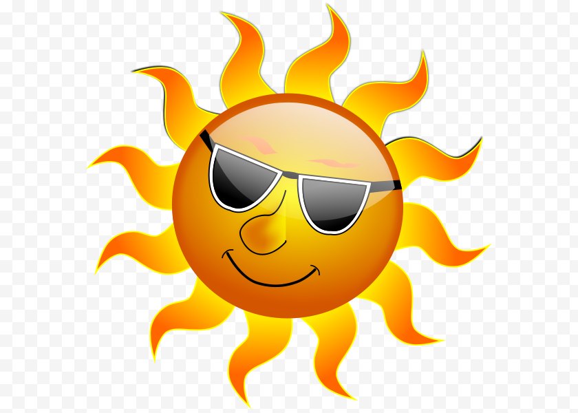 Vision Care - Weather Forecasting Summer Heat Wave Clip Art - Eyewear - Cliparts Free PNG