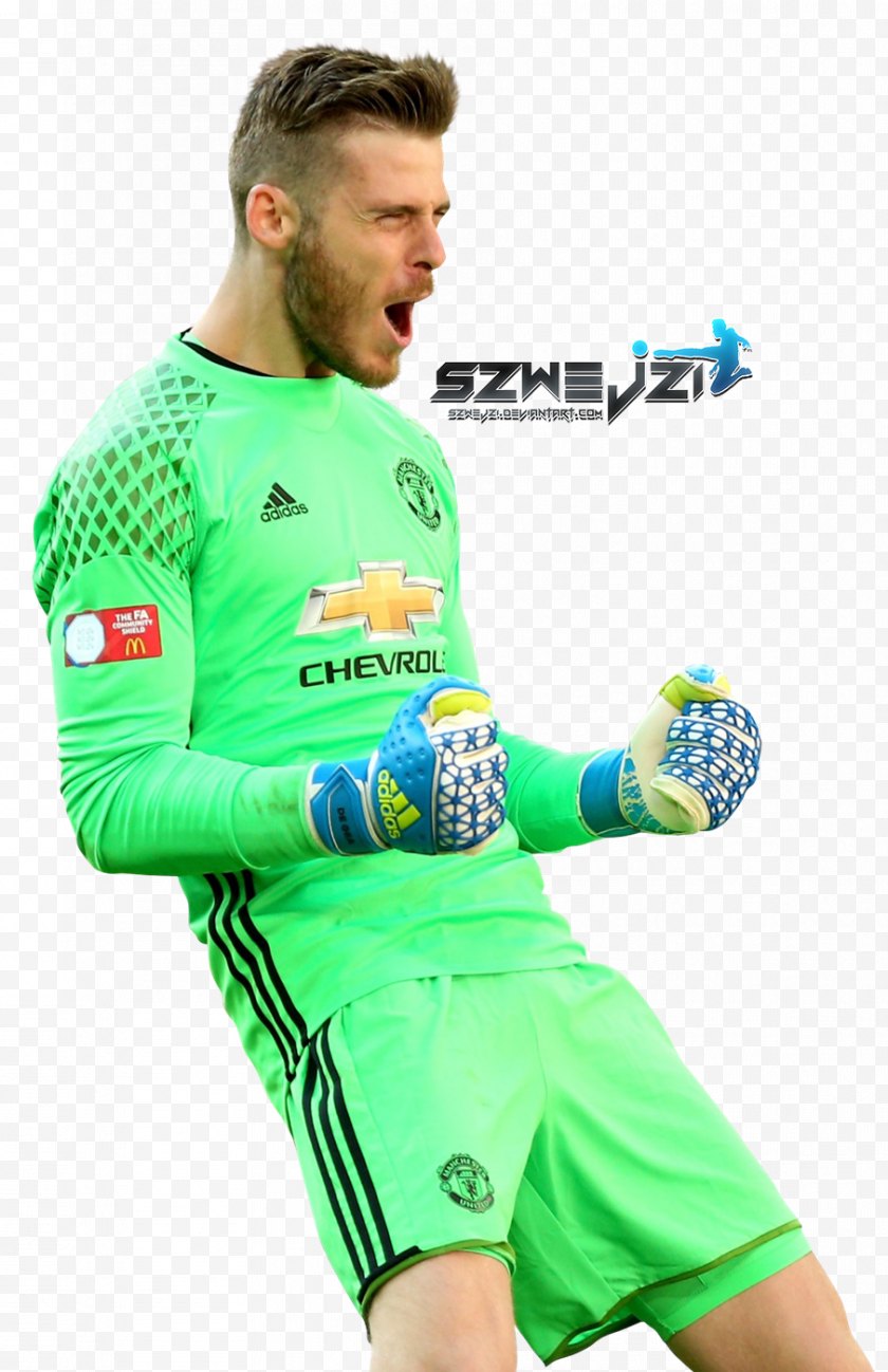 Football Player - David De Gea Manchester United F.C. Premier League Old Trafford Everton - Sleeve Free PNG