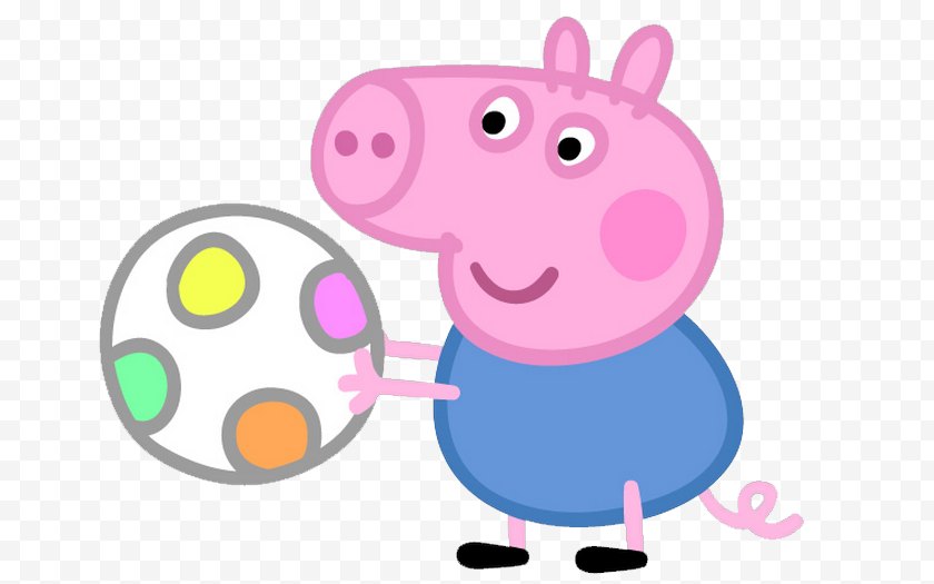 Mummy Pig - Daddy George - Snout - PEPPA PIG Free PNG