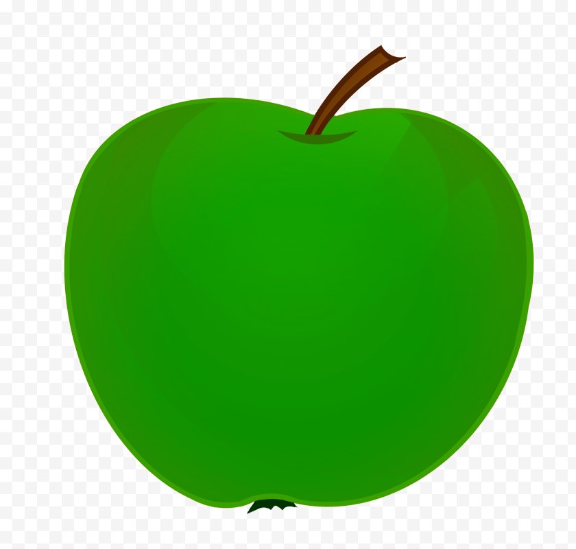 Emoticon Apple Fruit Clip Art Fruitarianism Green Slice Free Png