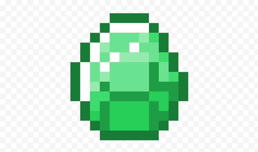 Emerald - Minecraft Roblox Diamond Video Game - Mod - Stone Transparent