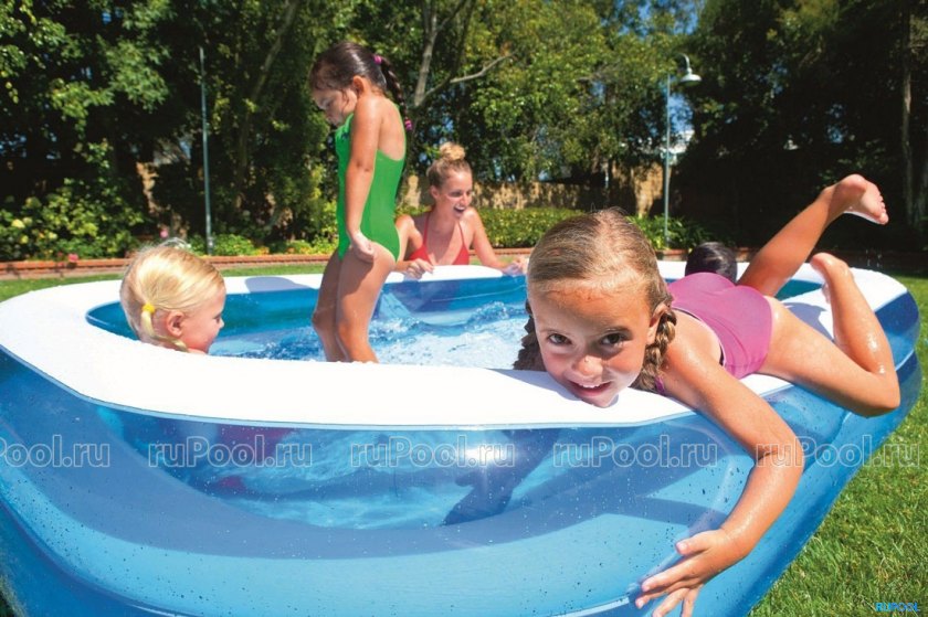 Pool - Swimming Inflatable Family Child - Vacation Free PNG