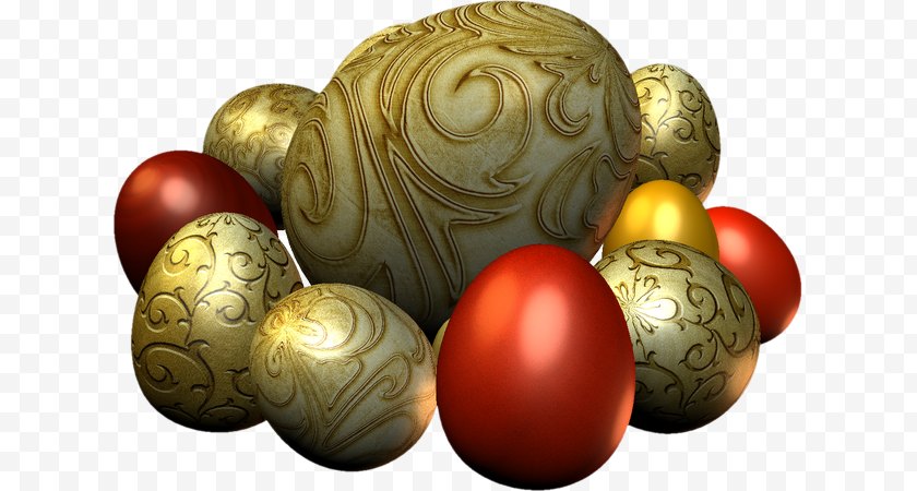Chicken - Easter Egg Paskha Bunny - Eggshell Free PNG