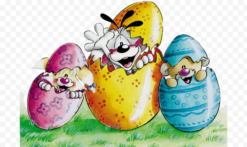 Easter Egg - Morning Bunny Wish Christmas - Monday Free PNG