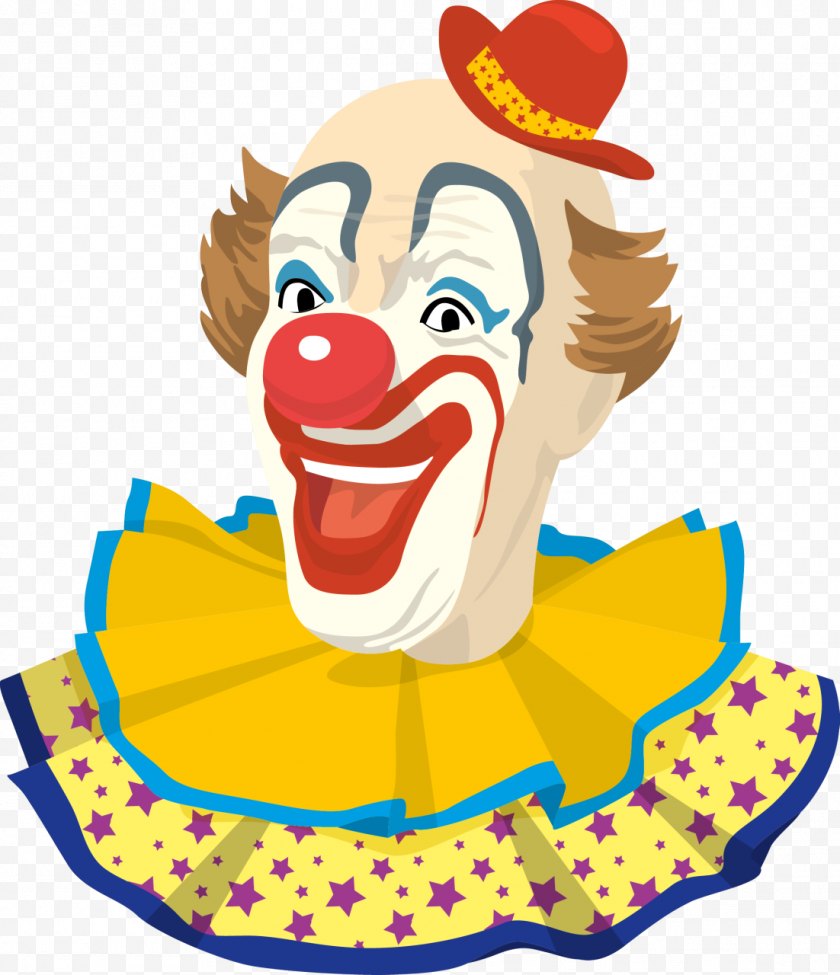 Clown - Cartoon - It Joker Pierrot - Circus Free PNG