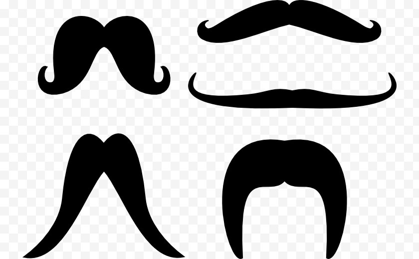 World Beard And Moustache Championships - Movember Clip Art - Brown Hair - Cute Mustache Cliparts Free PNG