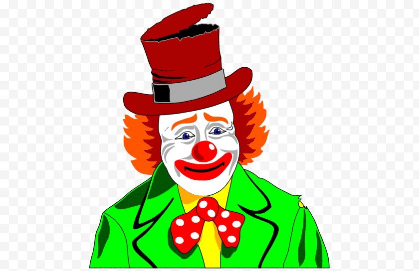 Clown - Evil Clip Art - International Week - Circus Hat Free PNG