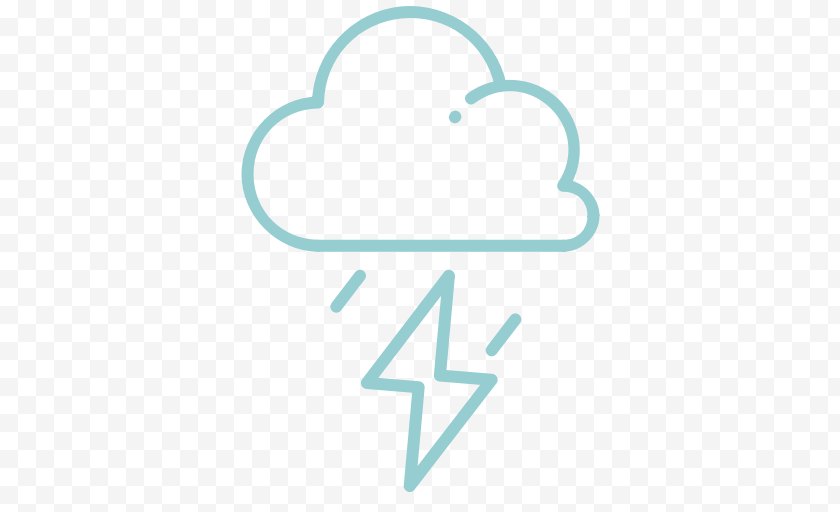 Rain - Cloud Weather Storm - Aqua Free PNG