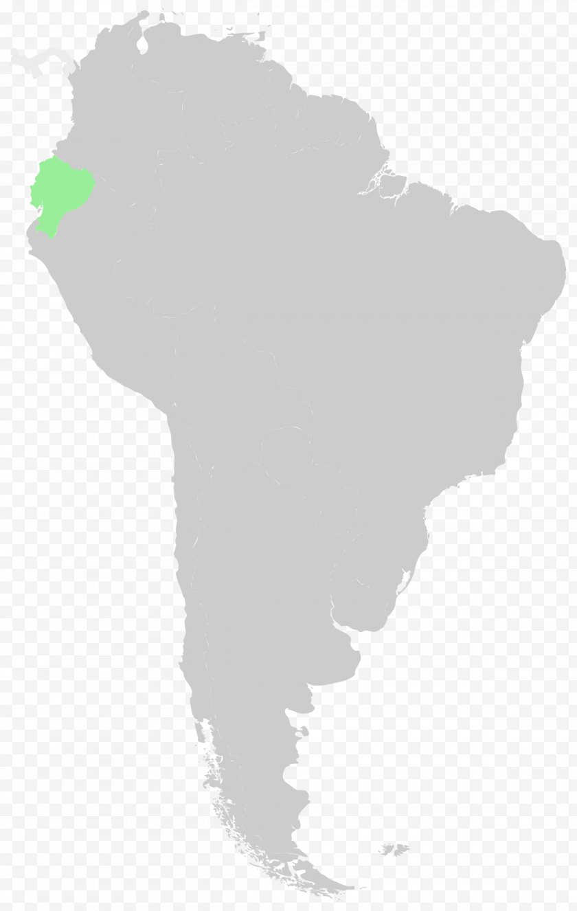 Sky - South America Latin United States Map Free PNG