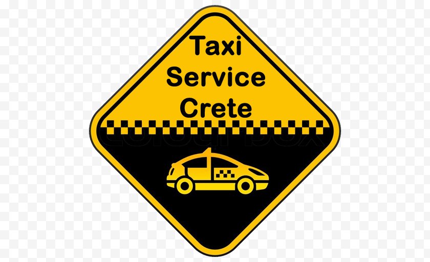 Signage Taxi Logo Traffic Sign Yellow Cab Free Png