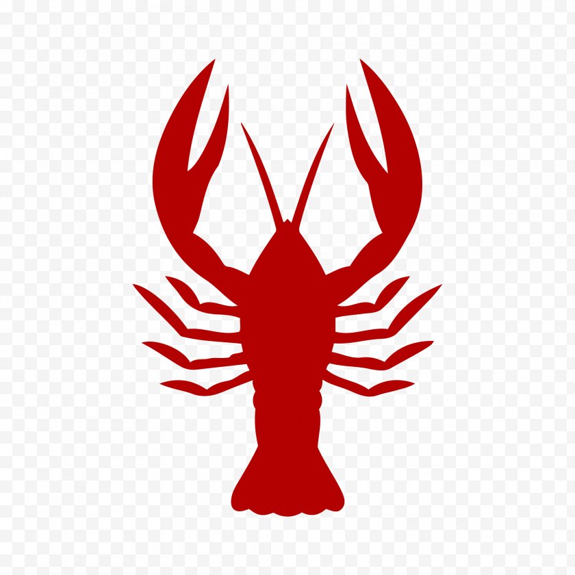 Seafood Boil - Red - Crayfish Vector Graphics Lobster Louisiana Crawfish - Deer Free PNG