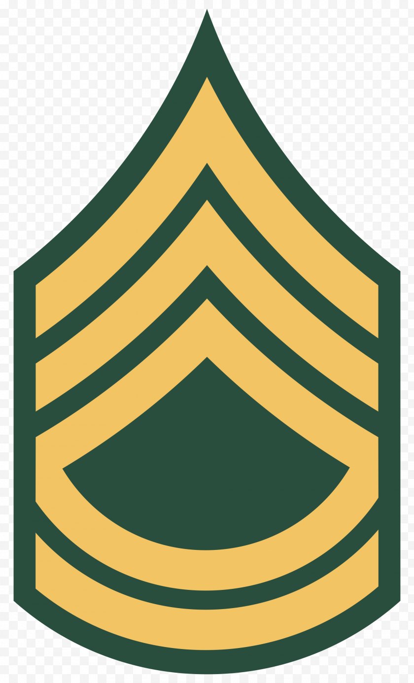 Army - Sergeant Major Of The United States Master - Enlisted Rank Insignia - Class Free PNG