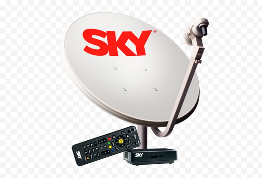 Television Set - SKY Latin America High-definition Aerials Parabolic Antenna Electronics - Antena Free PNG