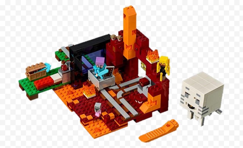 Lego Minecraft Lego The Nether Portal Hamleys Toy Toys R Us Free Png