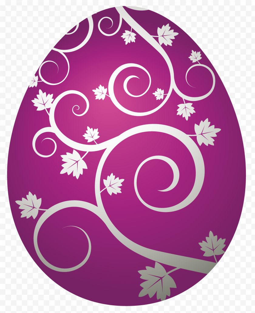 Eastertide - Easter Egg Decorating Bunny Clip Art - Magenta - PASQUA Free PNG