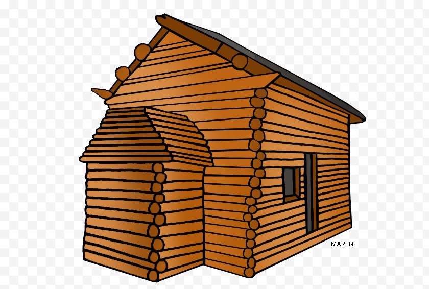 Roof - Clip Art Log Cabin Vector Graphics Image - Silhouette - Clipart ...