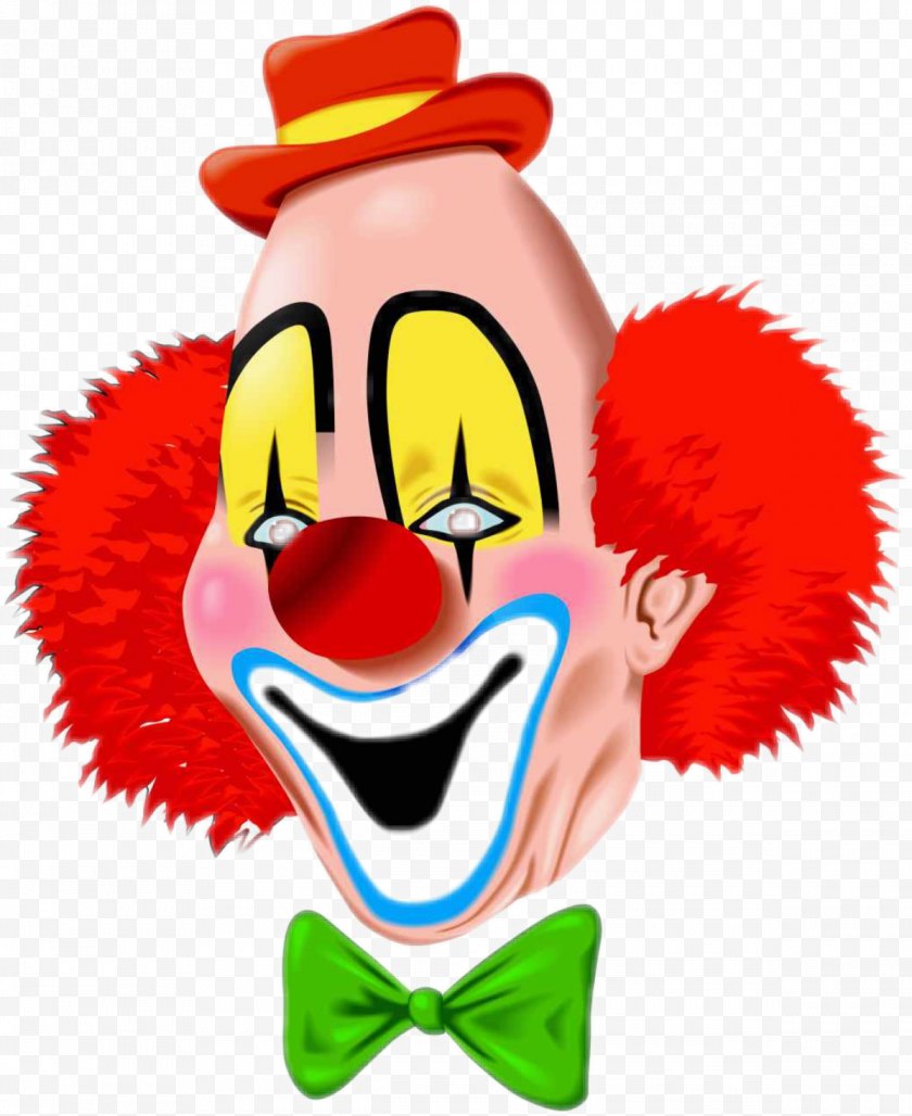Clown - Pierrot Circus Clip Art - Illustrator Free PNG