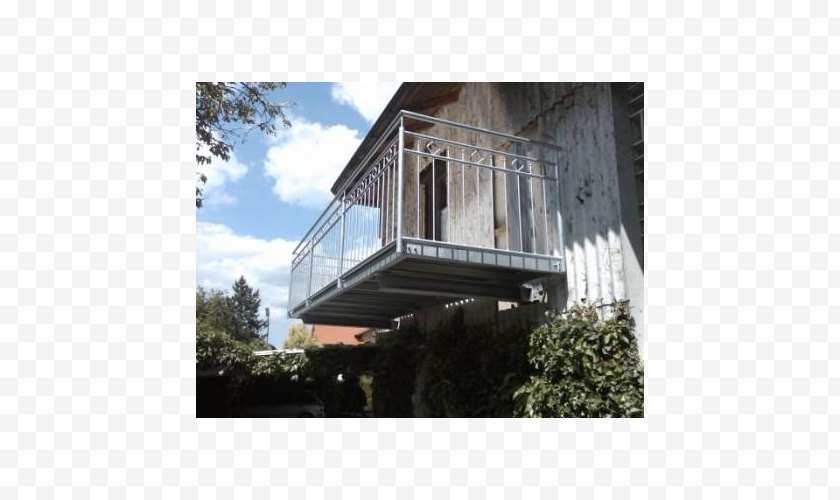 Roof - Balcony Deck Railing Handrail Facade Metal Construction - Blacksmith Free PNG
