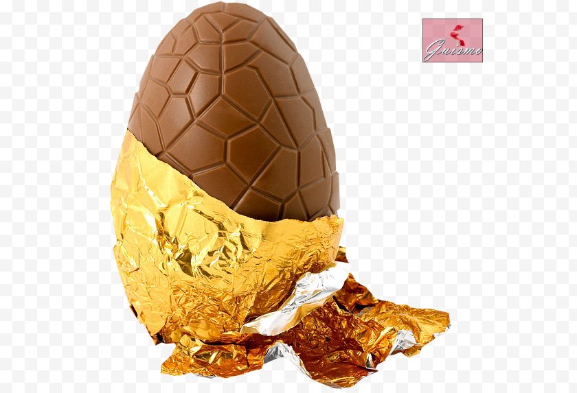 Food - Hot Cross Bun Easter Egg Chocolate - Bunny Free PNG