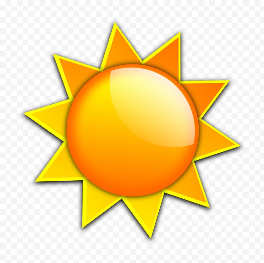 Yellow Public Domain Clip Art Sun Ray Free Png