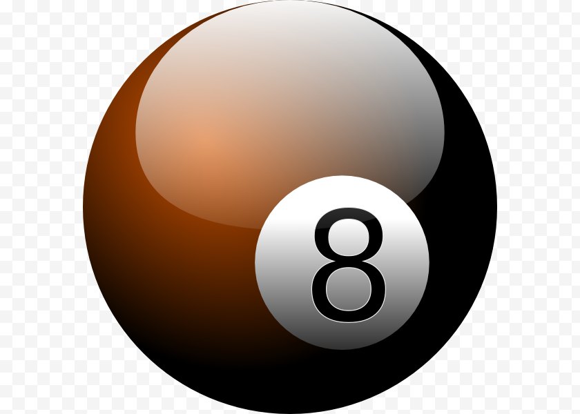 Pool - 8 Ball Magic 8-Ball Eight-ball Clip Art - Eightball - Cliparts Free PNG