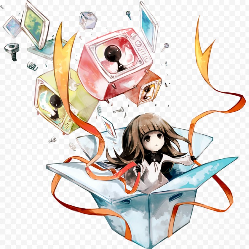 Flower - Deemo Voez Rayark Inc. Song Game - Silhouette - Tree Top View Free PNG