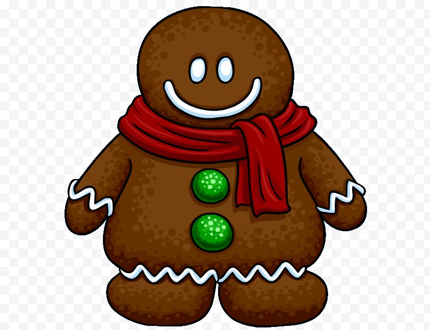 Fictional Character - Gingerbread Man House Bakery - Christmas - Ginger Free PNG