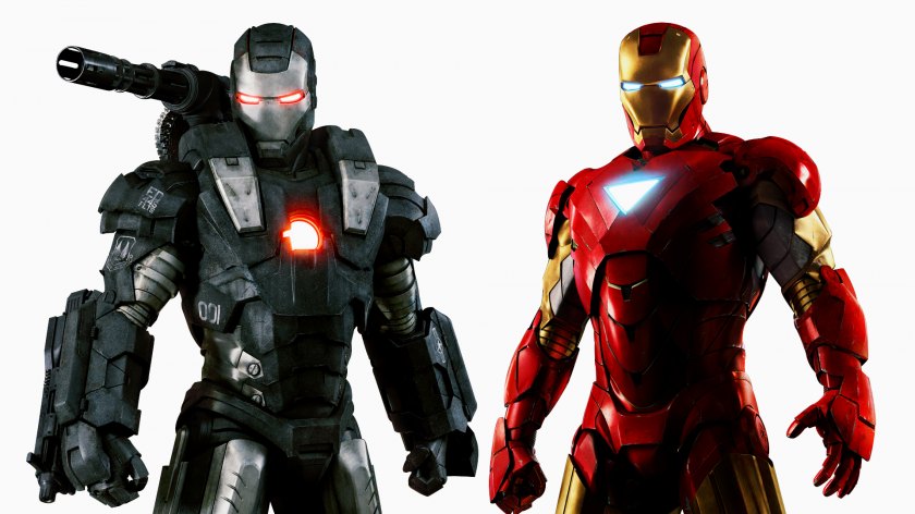 Iron Man 3 - War Machine Whiplash Justin Hammer Marvel Cinematic Universe - Fictional Character - Ironman Free PNG
