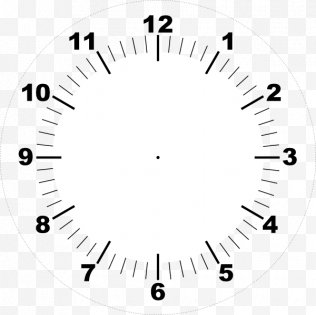 Blank Clock Face Printable PNG Images, Transparent Blank Clock Face ...