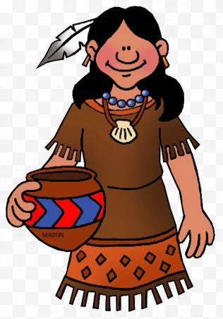 Stock Photography - Native Americans In The United States Cartoon Clip