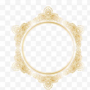 Gold Border PNG Images, Transparent Gold Border Images